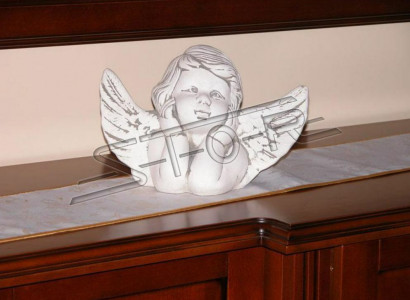 Grave decoration grave stone decoration figure decor angel sculpture God holy